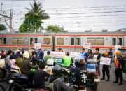 KAI Daop 1 Jakarta Gencarkan Sosialisasi Keselamatan di Perlintasan Sebidang