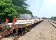 KAI Logistik Dukung Proyek Perkeretaapian Nasional Lewat Pengiriman Wesel Bantalan Beton