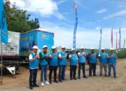 PLN Pastikan Listrik Andal Kawal Panen Ketahanan Pangan TNI AL di Lampung Utara