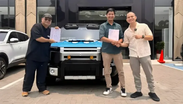 Rekaldi Raih Chery J6 Hasil Modifikasi di Supergiveaway IMX 2025