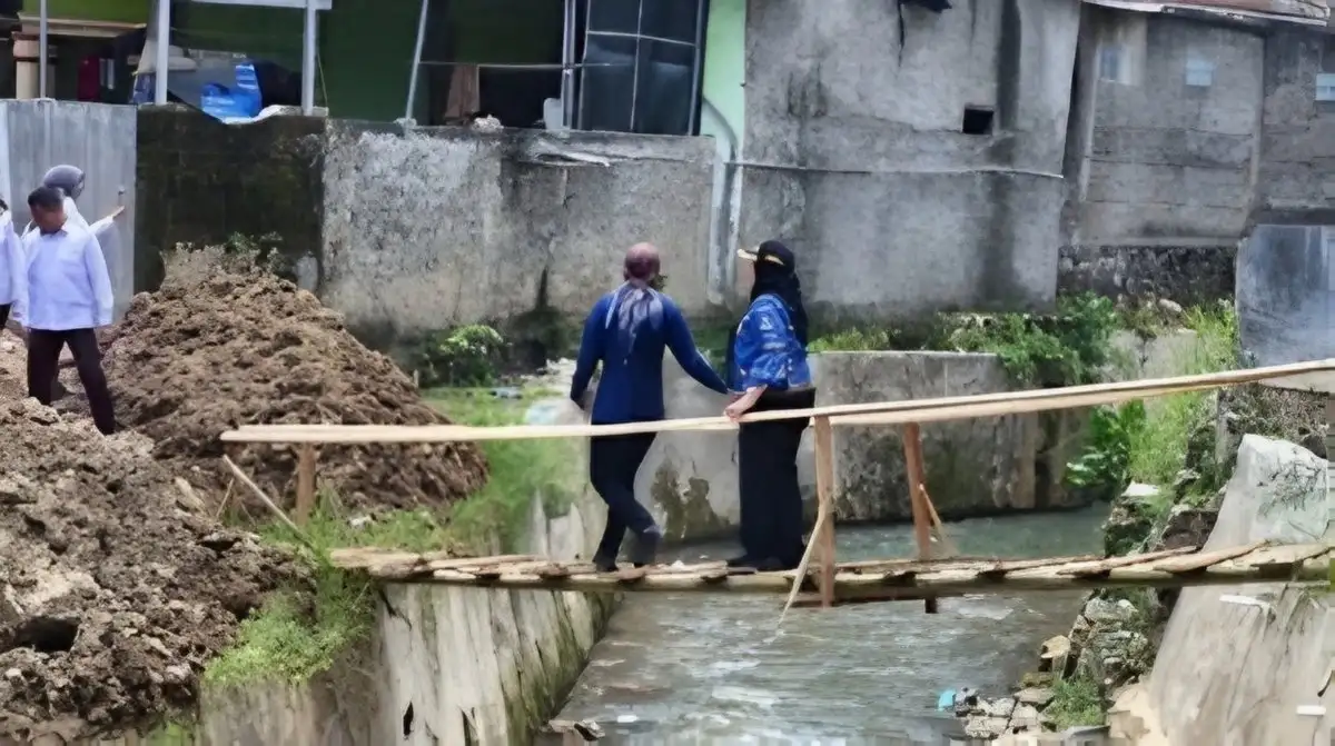 Pemkot Bandar Lampung Percepat Rehabilitasi Jembatan di Kalibalau