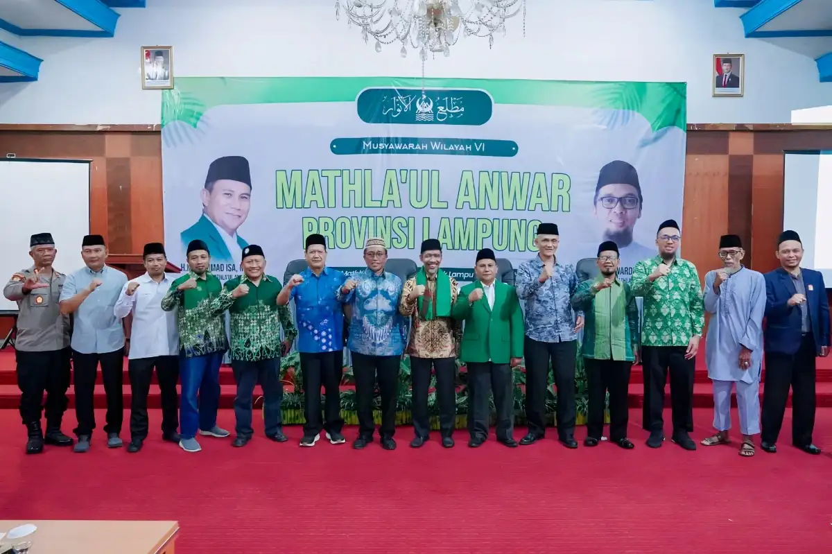 Pemprov Lampung Dorong Mathlaul Anwar Terus Berperan dalam Pendidikan dan Dakwah Umat