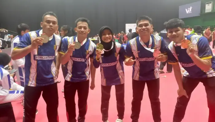 Pesilat Lampung Tampil Perkasa di PON Beladiri 2025, Raih Dua Emas, Dua Perak, dan Satu Perunggu