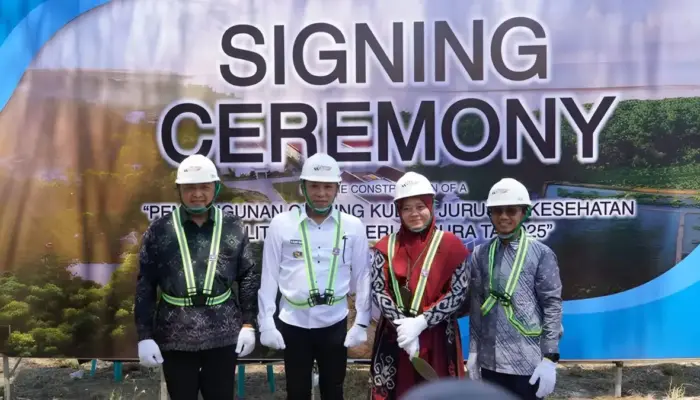 Politeknik Negeri Madura dan WSBP Mulai Pembangunan Gedung Kuliah Jurusan Kesehatan senilai Rp65,57 Miliar