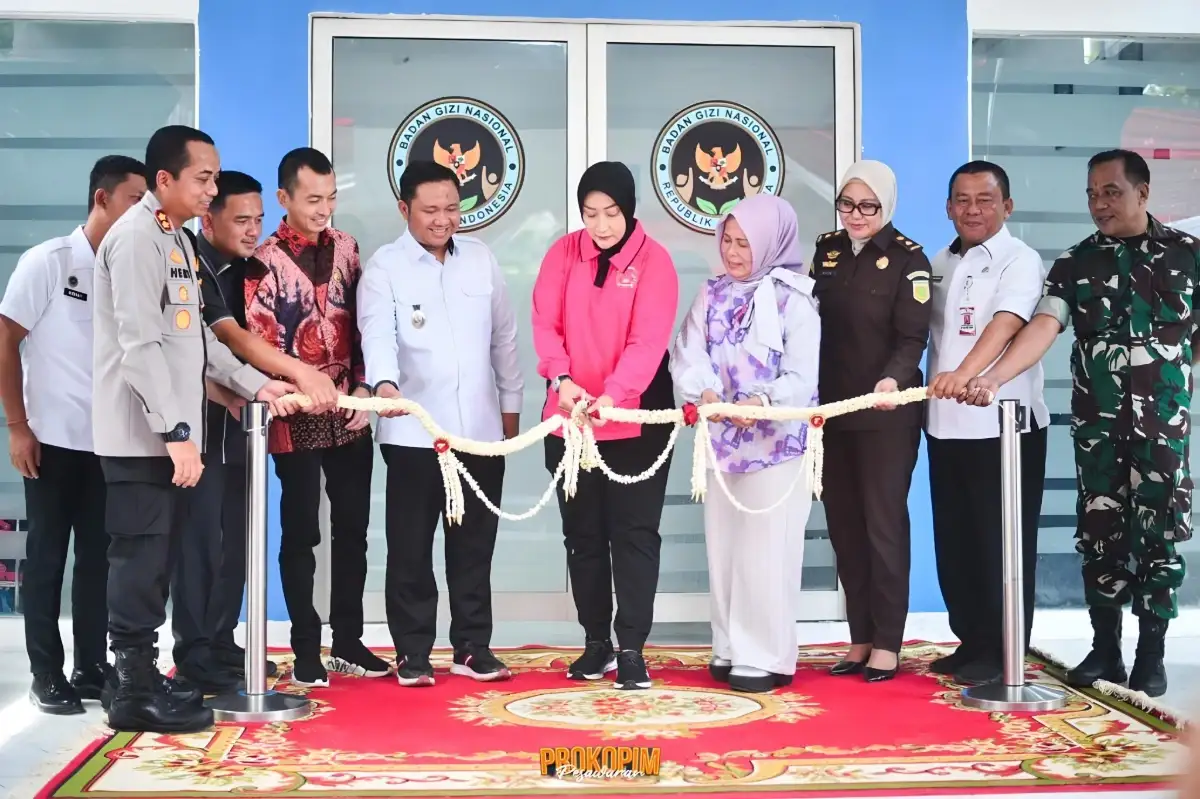 Polres Pesawaran Luncurkan SPPG, Pemkab Dukung Penuh Program Gizi Nasional