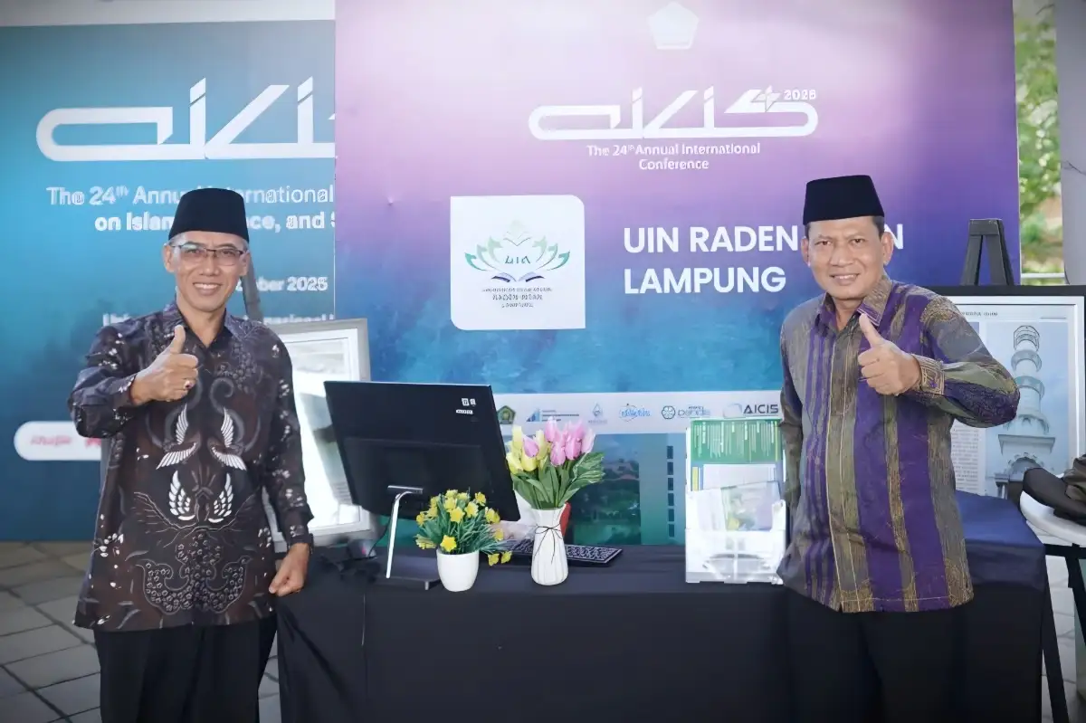 UIN Raden Intan Lampung Tampilkan Karya Ilmiah dan Inovasi Unggulan di AICIS+ 2025