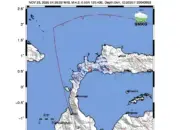 Gempa Magnitudo 4,2 Guncang Parigi Moutong Dini Hari, Warga Terkejut