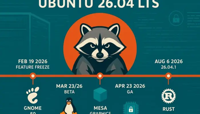 Ubuntu 26.04 LTS “Resolute Raccoon” Siap Meluncur April 2026, Ini Jadwal Lengkap dan Bocoran Fiturnya