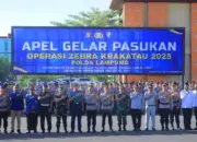 Operasi Zebra Krakatau 2025 Dimulai, Polda Lampung Fokus Tekan Pelanggaran dan Kecelakaan Lalu Lintas