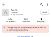 Google Play Akan Tandai Aplikasi yang Boros Baterai Mulai Maret 2026