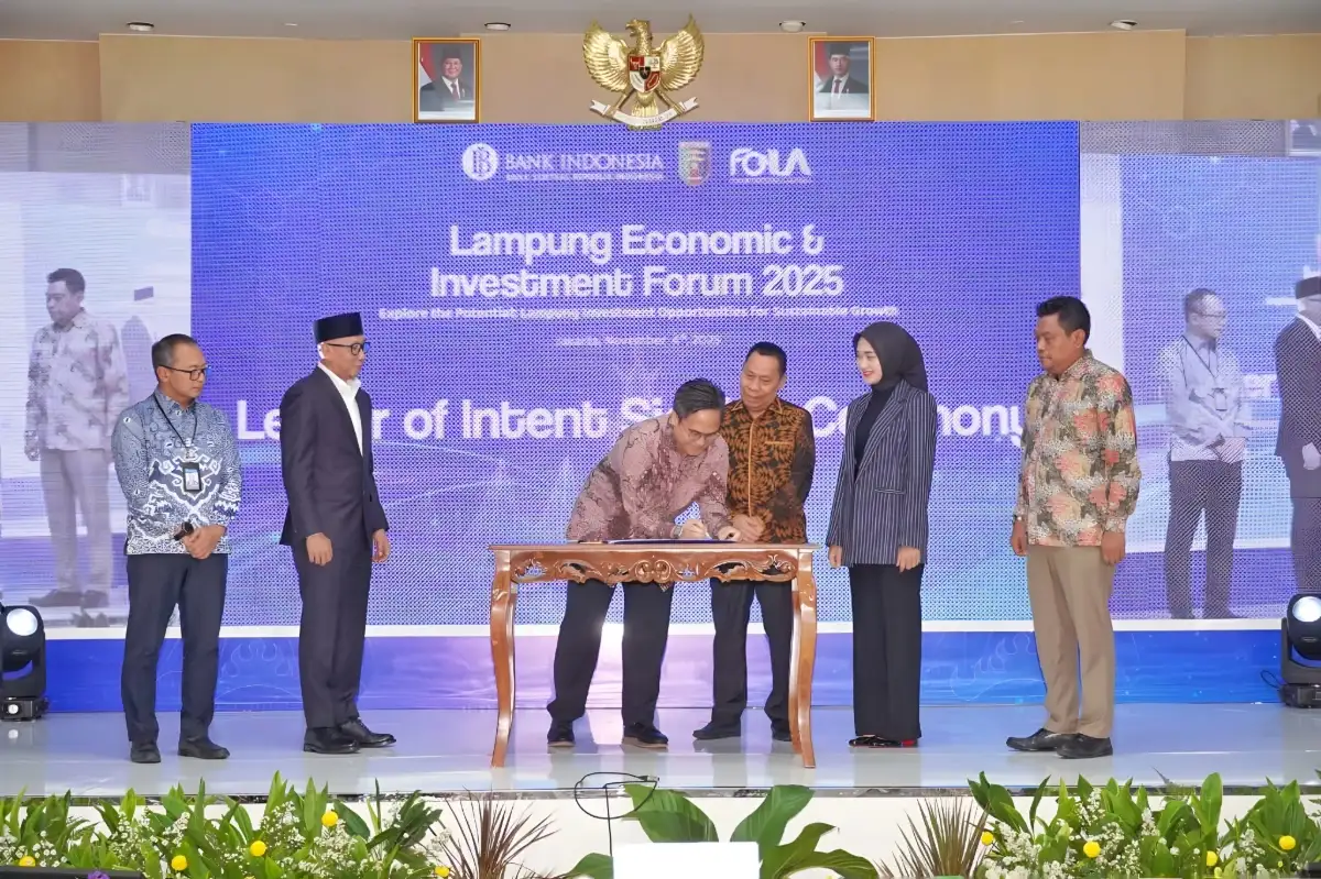 Pemprov Lampung Raih 15 Letter of Intent Investasi Proyek Strategis di Ajang LEIF 2025