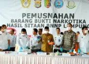 Pemprov Lampung Tegaskan Dukungan Penuh Perangi Peredaran Narkotika, Fokus Lindungi Generasi Muda