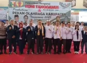 Taufik Hidayat Kukuhkan Pengurus KONI Tanggamus Periode 2025–2029, Dorong Pembinaan Atlet Berkelanjutan