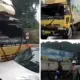 Rem Truk Blong di Exit Tol Bawen, Kendaraan Lain Terhantam, Warga Soroti Lampu Merah Turunan