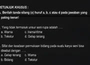 Persiapan SAS Seni Rupa Kelas 6 Semester 1, Soal Latihan Lengkap Bisa Diunduh Gratis