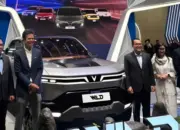 VinFast Pamerkan Dua Mobil Listrik di GJAW 2025, Termasuk Satu Model Konsep