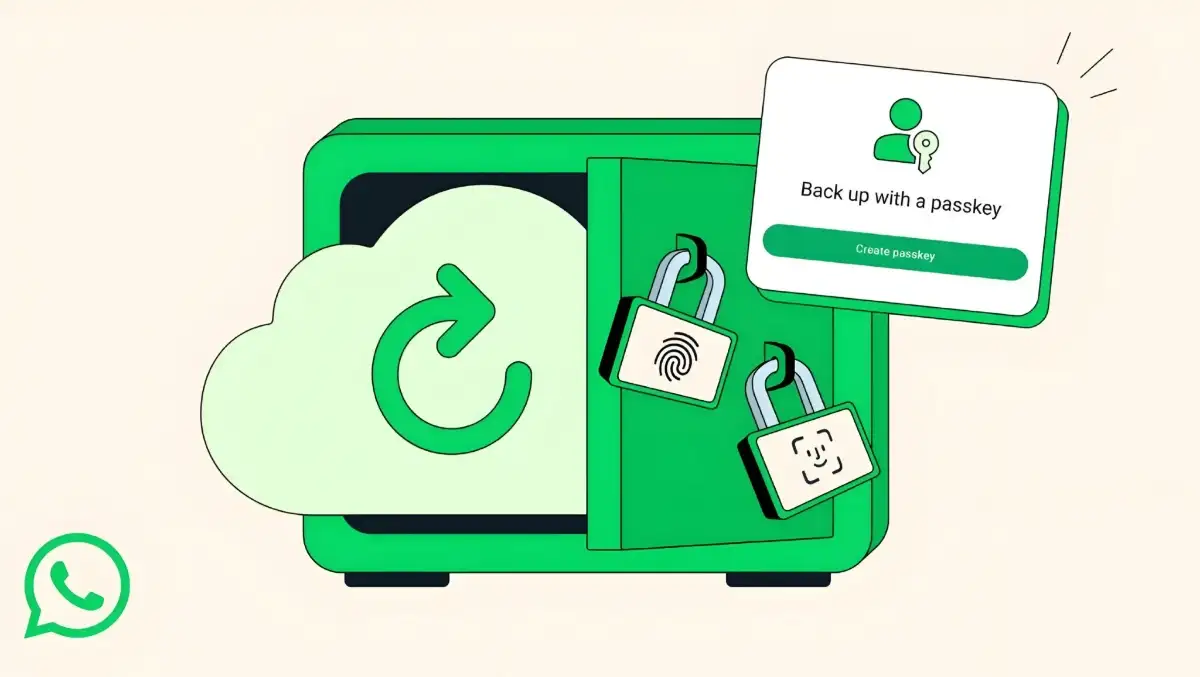 WhatsApp Tambah Fitur: Buka Backup Chat Pakai Fingerprint & Face ID