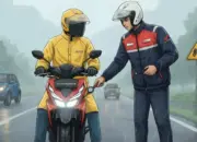 Edukasi Keselamatan Berkendara di Musim Hujan, TDM Lampung Ajak Pengendara Lebih Waspada