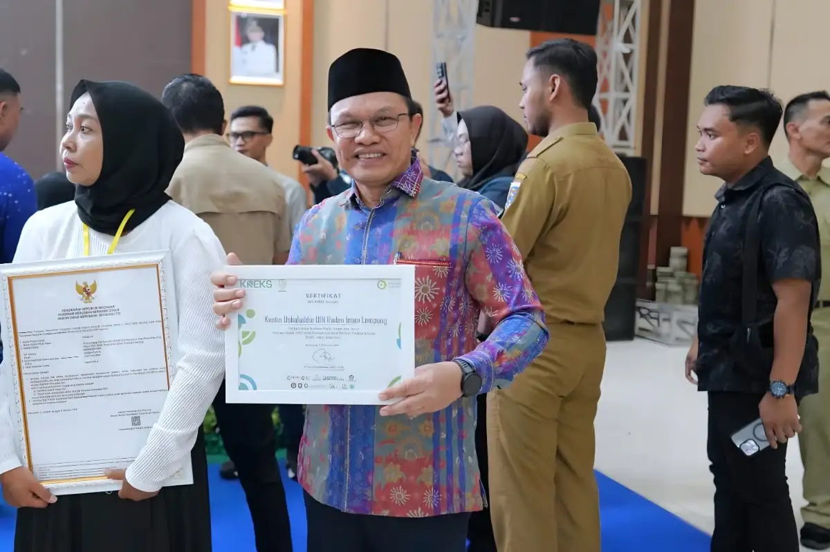 Kantin UIN Raden Intan Lampung Ditetapkan sebagai Zona Kuliner Halal, Aman, dan Sehat