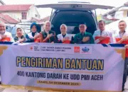 PMI Lampung Kirim Bantuan Kemanusiaan untuk Korban Bencana di Sumatera