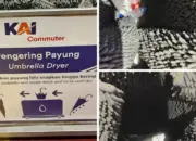 Pengering Payung KAI Disalahgunakan Jadi Tempat Sampah, Netizen Soroti Literasi Publik