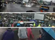 Truk Rem Blong di Pasar Kertek Wonosobo, Lima Orang Luka