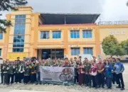 47 Mahasiswa Universitas Saburai Jalani Misi Kemanusiaan di Pesisir Selatan, Sumbar