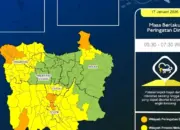 Cuaca Ekstrem Pagi Ini: Jabodetabek Berpotensi Diguyur Hujan Lebat Disertai Petir