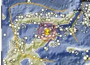 Gempa M 5,4 Guncang Timur Laut Pulau Puah Sulawesi Tengah, BMKG Tegaskan Tak Berpotensi Tsunami