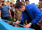 Bupati Lampung Selatan Resmikan Jalan Kota Baru – Sinar Rejeki di Jati Agung