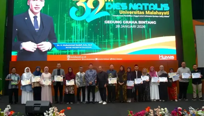 Gala Dinner Meriah Warnai Puncak Dies Natalis ke-32 Universitas Malahayati