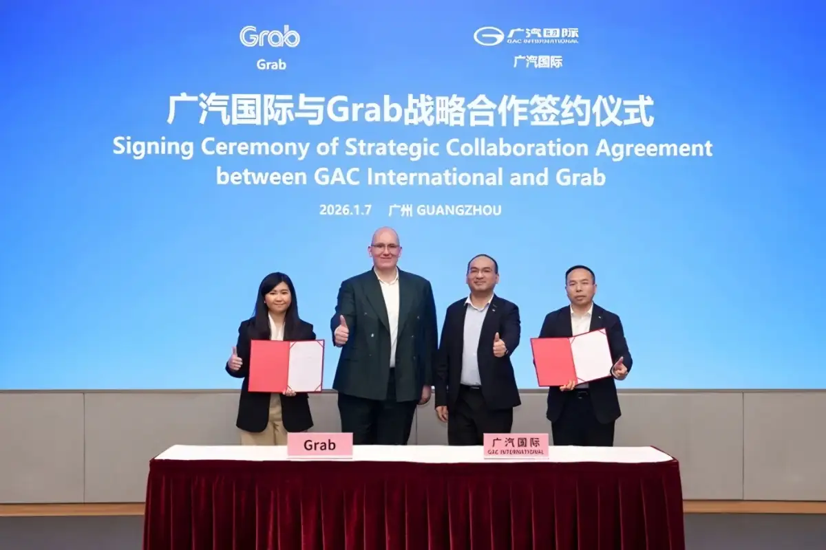 Grab Pilih Aion Y hingga V untuk Armada Baru di Asia Tenggara, Termasuk Indonesia