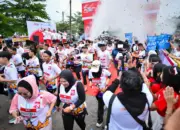 Ribuan Pelari Padati HS Run di PKOR Way Halim, Hadiah Motor hingga Konser Happy Asmara Meriahkan Acara