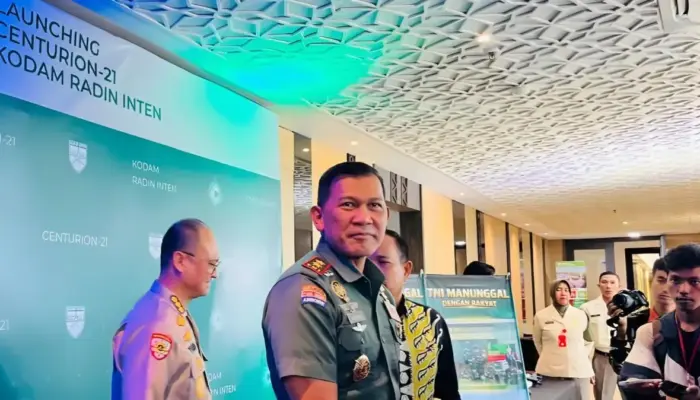 Kodam XXI Radin Inten Luncurkan Aplikasi Centurion 21 dan Lapor Pangdam untuk Perkuat Ketahanan Wilayah