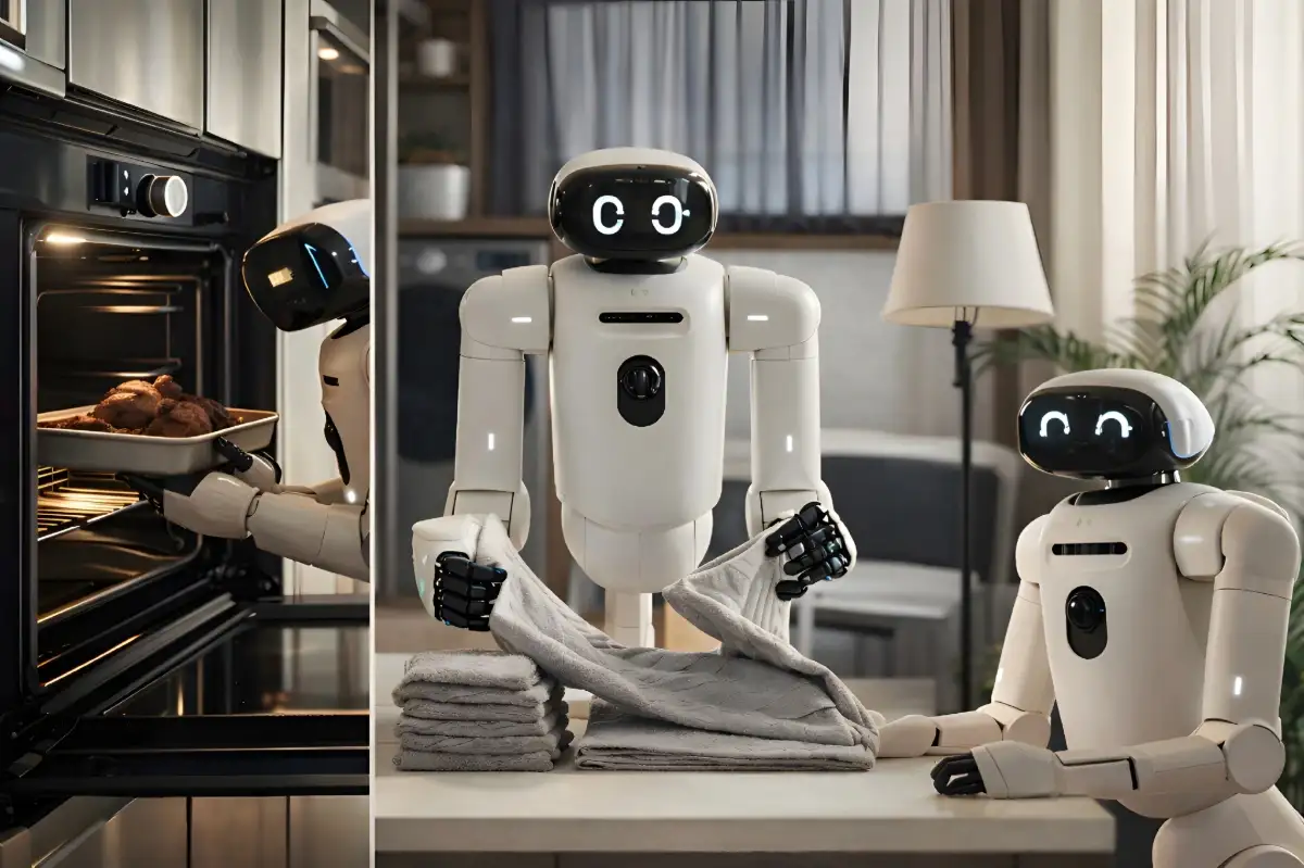 LG Perkenalkan CLOi, Robot Multifungsi untuk Masak hingga Lipat Pakaian