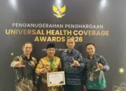 Pemkab Lampung Selatan Raih UHC Award 2026, Perkuat Komitmen Layanan Kesehatan Pro-Rakyat