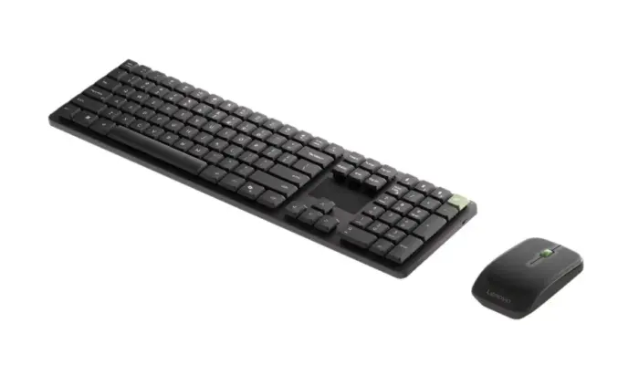 Lenovo Pamer Keyboard & Mouse Self-Charging bertenaga Cahaya Ruangan di CES 2026