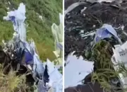 Evakuasi Lewat Jalur Pendakian, SAR Sisir Lokasi Serpihan Pesawat IAT di Bulusaraung