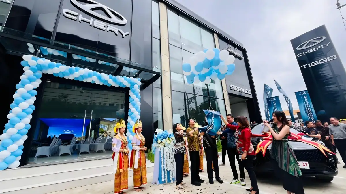Main Dealer Chery Buka Showroom ke-73 di Lampung untuk Perluas Jaringan Pasar
