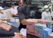 Borong 15 Mitsubishi Triton, Pengusaha Sawit Kalteng Viral Bawa Dua Karung Uang Tunai