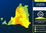 Waspadai Cuaca Ekstrem di Banten, Hujan Lebat hingga Angin Kencang Diprakirakan Terjadi