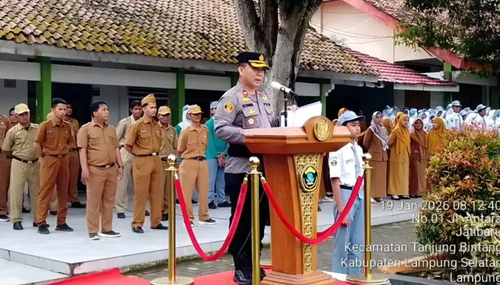 Polsek Tanjung Bintang Gelar Program Goes to School, Edukasi Pelajar Soal Medsos hingga Pencegahan Tindak Pidana