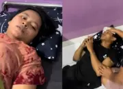 Viral Suami Pingsan saat Dampingi Istri Melahirkan, Aksi Anggi Bikin Netizen Terhibur