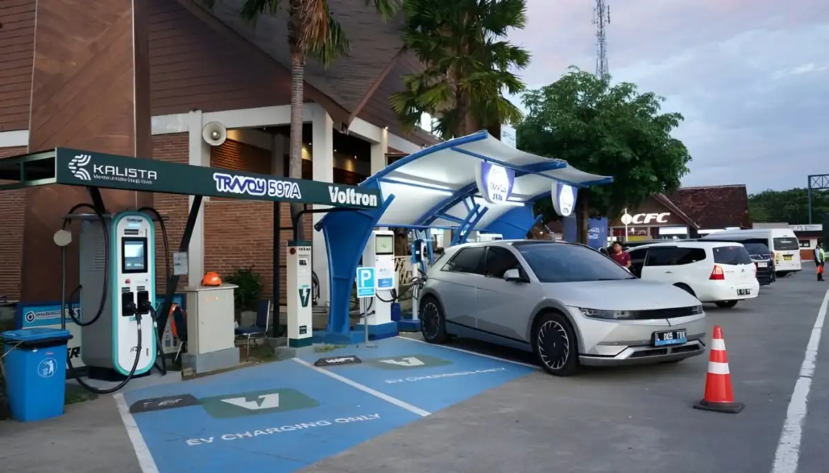 Update SPKLU Trans Jawa & Sumatera 2026, Mudik Kini Bisa Pakai Mobil Listrik!