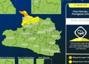 Warga Jawa Barat Diimbau Waspada Hujan Lebat Disertai Petir Pagi Ini