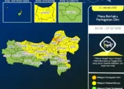 Warga Jawa Tengah Diimbau Waspada Hujan Lebat Disertai Petir Pagi Ini