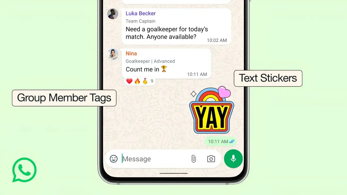 WhatsApp Hadirkan Fitur Baru di Grup Chat, Mulai Tag Anggota hingga Pengingat Event