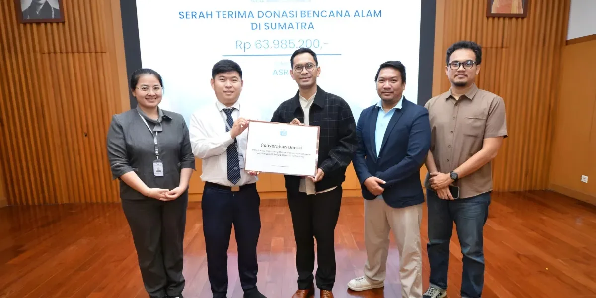 ASRI Salurkan Dukungan Pemulihan Bencana di Sumatra Lewat Yayasan Buddha Tzu Chi Indonesia