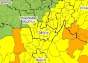 Prakiraan Cuaca DKI Jakarta 22 Februari 2026, Hujan Lebat Disertai Petir Sejak Pagi