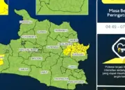 Prakiraan Cuaca Jawa Barat Hari Ini, Hujan Lebat Disertai Petir Berpotensi Landa Sukabumi hingga Cirebon